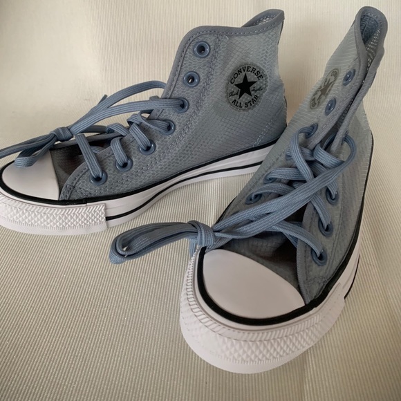 Converse Chuck Taylor High Top Sneakers Unisex.Mesh material.Size Woman 5 Men 3 - Picture 2 of 11